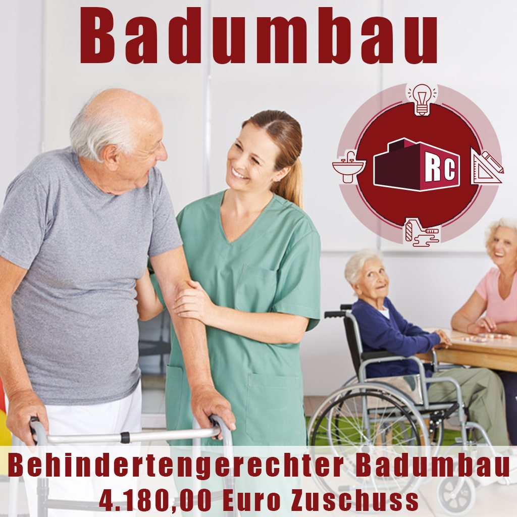 Behindertengerechter Badumbau Hanau und Maintal – 4.180,00 Euro Zuschuss